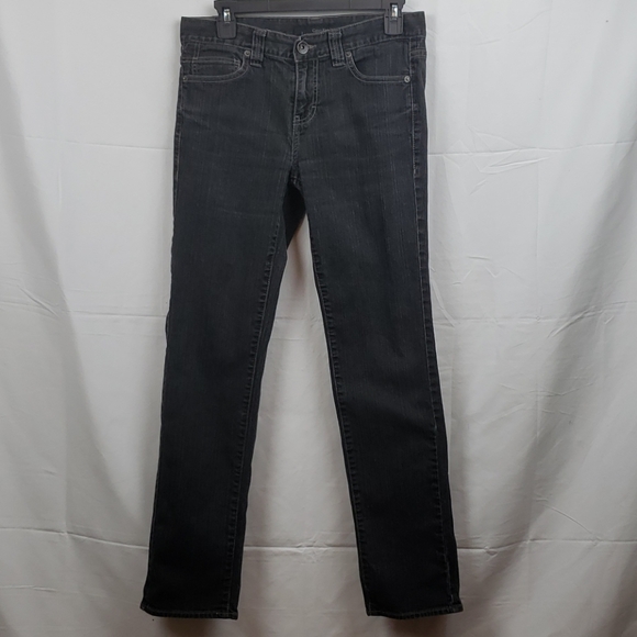 Calvin Klein Skinny Jeans Size 28 Black - Picture 2 of 4